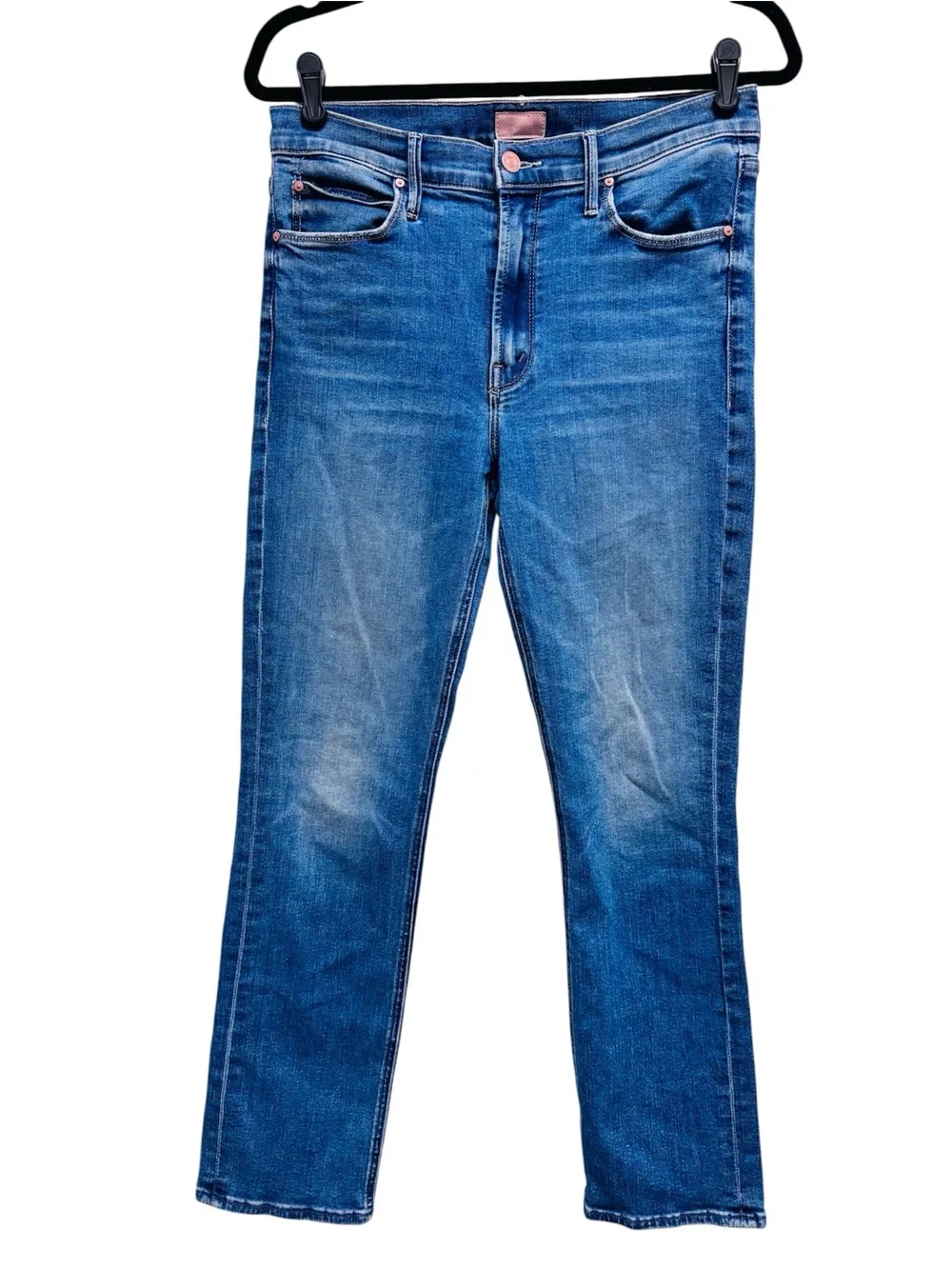 MOTHER Denim The Mid Rise Dazzler Ankle Jeans Healing Jar Size 29